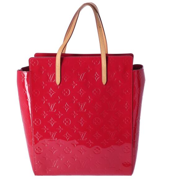 Louis Vuitton Catalina NS Monogram Vernis Tote Bag M90013 Rose Indian - Picture 1 of 9